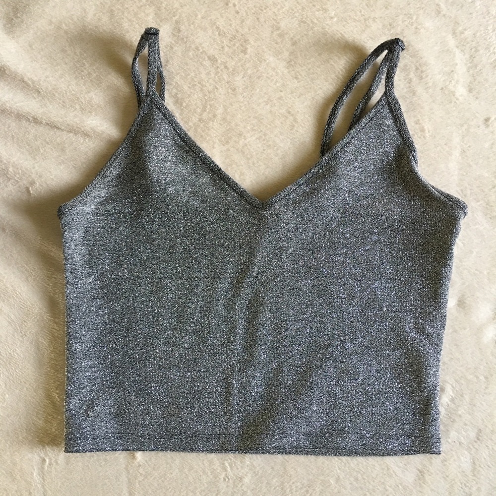 Glitter Crop Top Cami | Forever 21